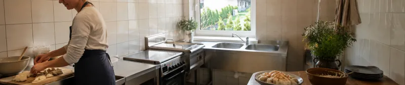 Hausgemachte Küche